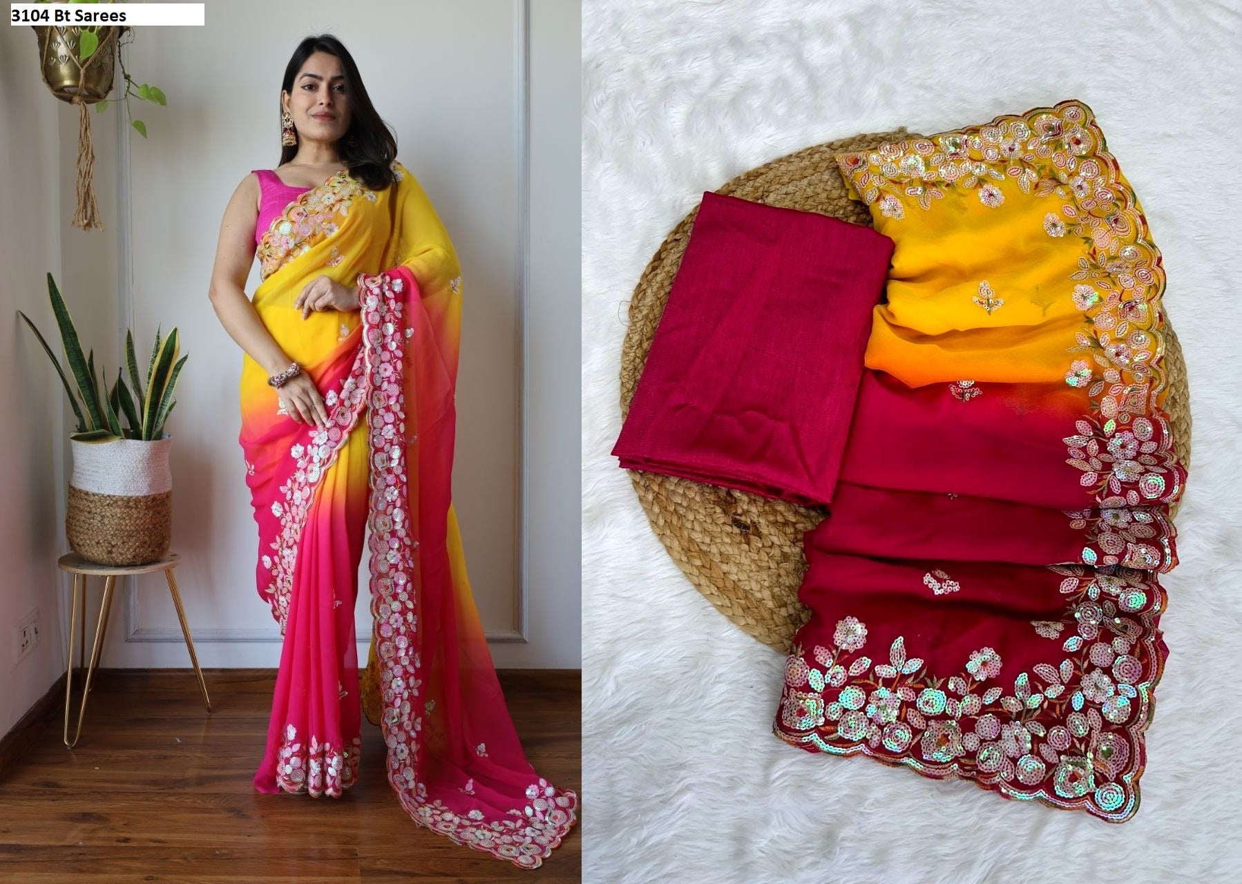 3104 Bt Sarees