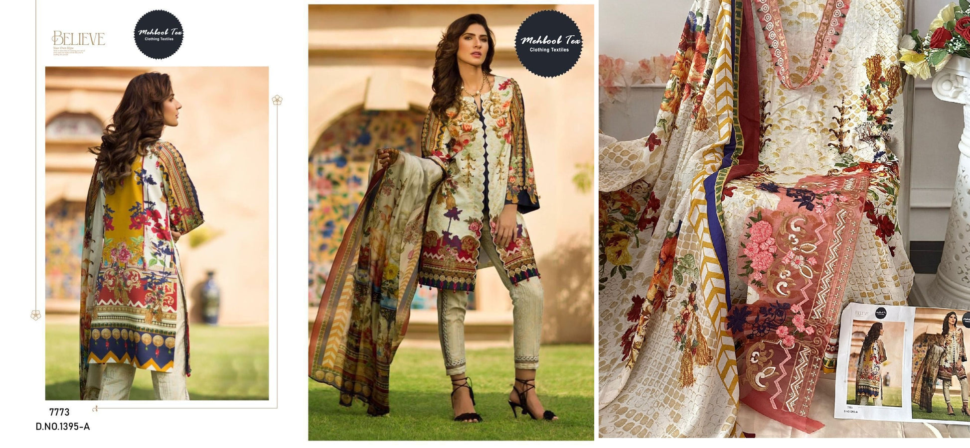 1395 Mehboob Tex Pakistani Salwar Suits