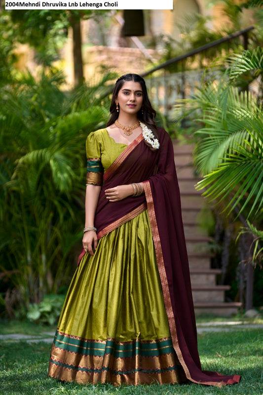 2004 Mehndi Dhruvika Lnb Lehenga Choli