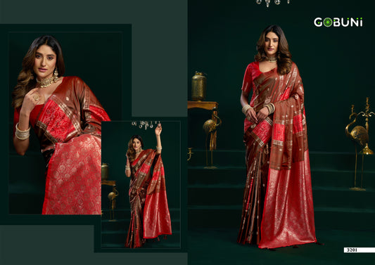3201 Swara Gobuni Soft Silk Sarees