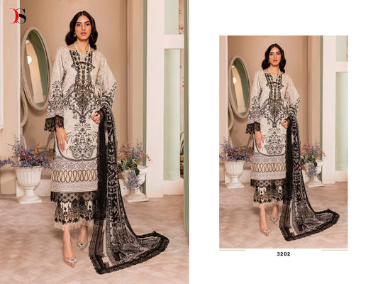 3202 Deepsy Printed Pakistani Patch Suits