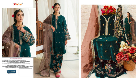 V-17026B Fepic Pakistani Salwar Suits