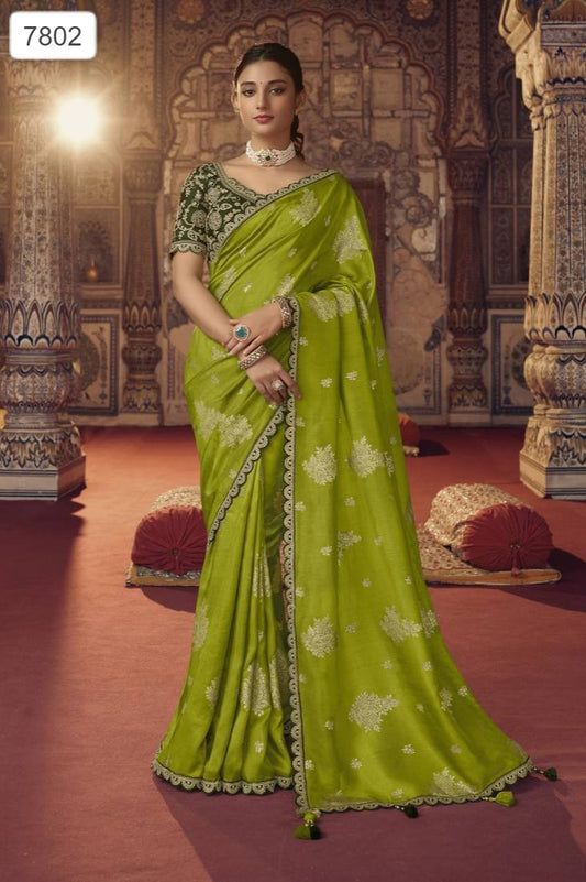 7802 Olivia Sulakshmi Prints Sarees