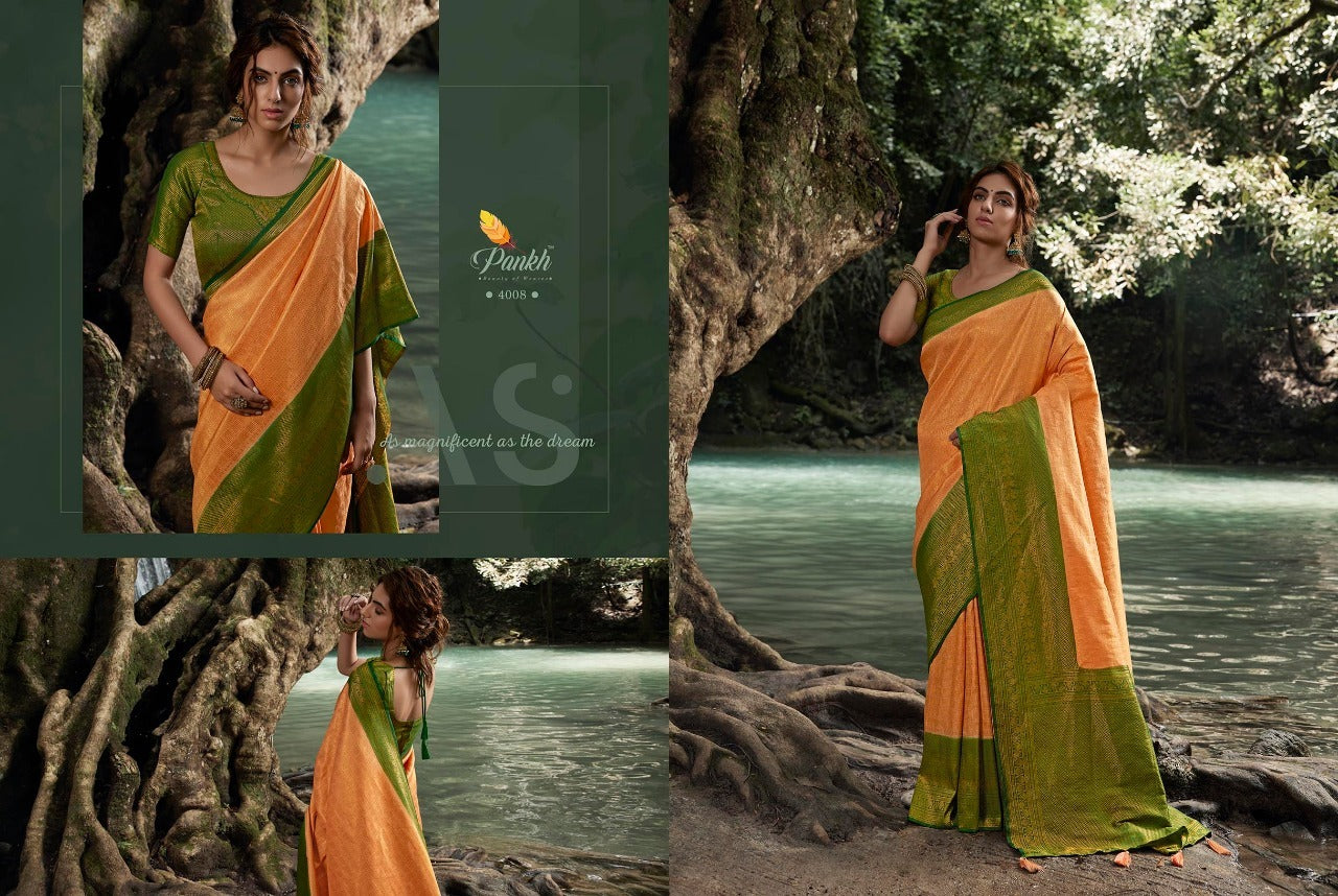 4008 Parampara Vol 4 Pankh Sarees