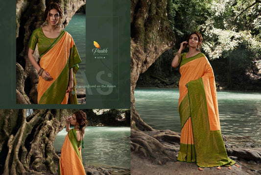 4008 Parampara Vol 4 Pankh Sarees