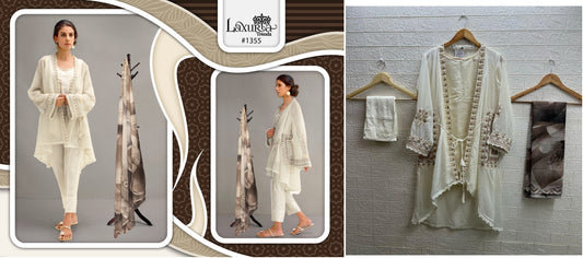 1355 Laxuria Trendz Pakistani Readymade Suits