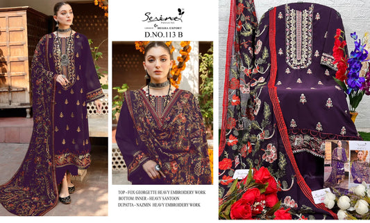 113B Serine Pakistani Salwar Suits