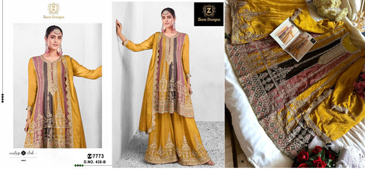 438B Ziaaz Designs Pakistani Readymade Suits