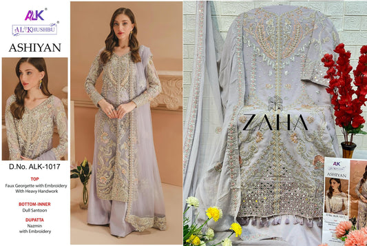 1017 Alk Pakistani Salwar Suits