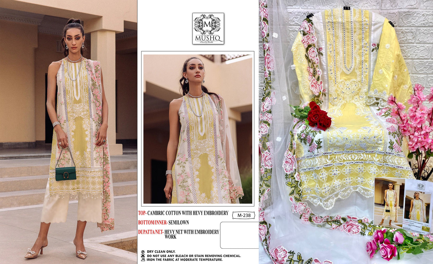 238 Mushq Pakistani Salwar Suits