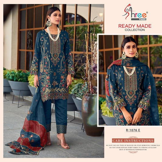 1076E Shree Fabs Pakistani Readymade Suits