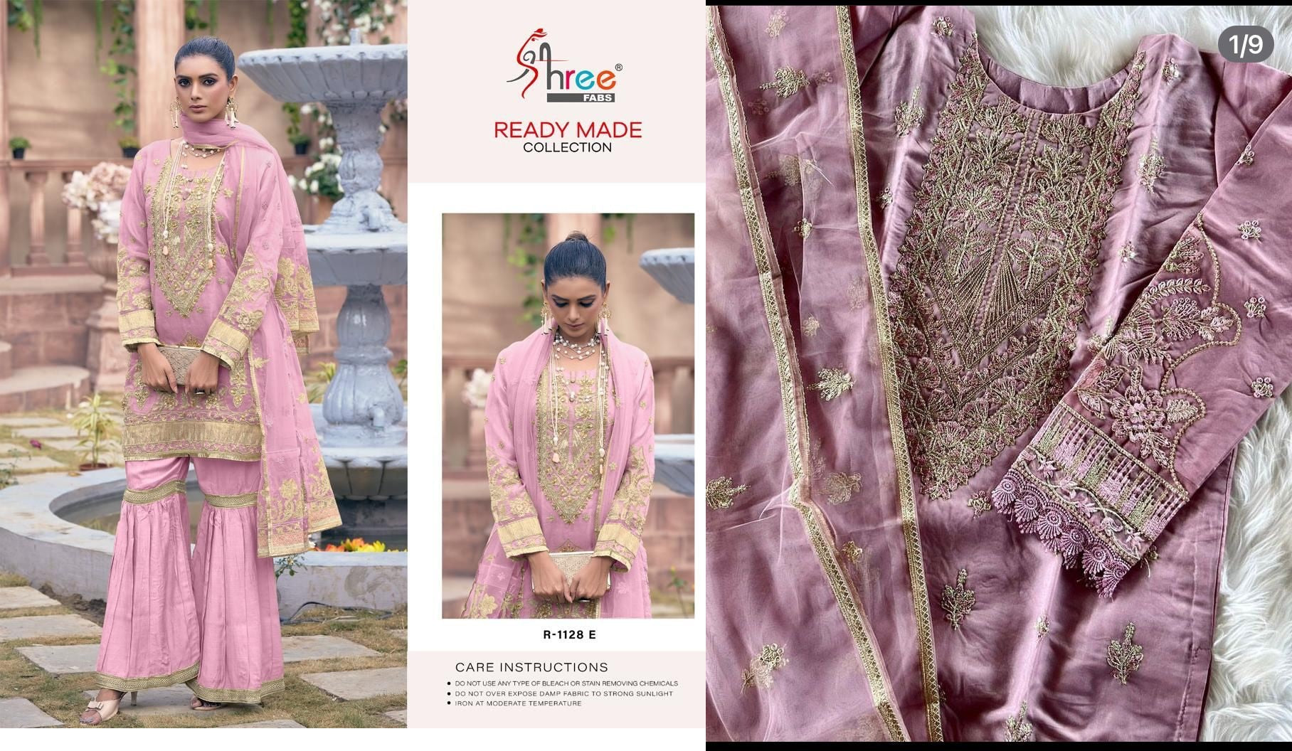 1128E Shree Fabs Pakistani Readymade Suits