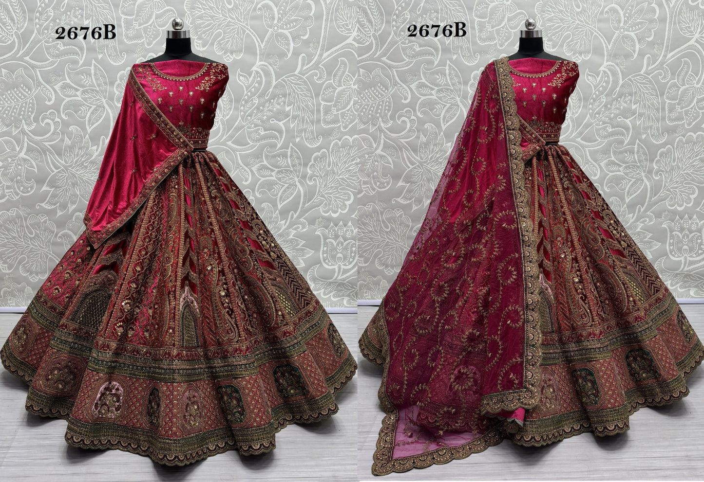 2676B Anjani Art Lehenga Choli