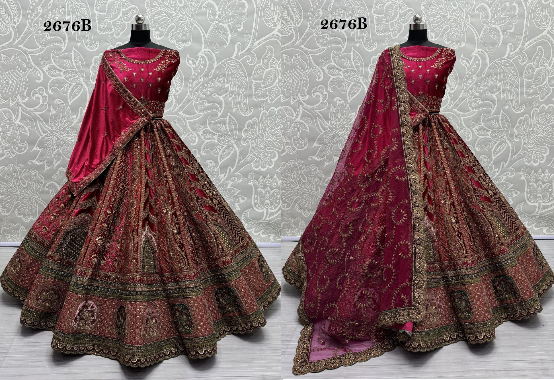 2676B Anjani Art Lehenga Choli