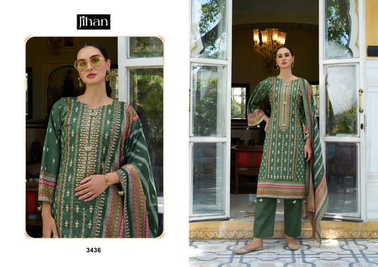 3436 Bin Saeed Vol 11 Jihan Pakistani Salwar Suits