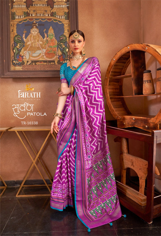 10338 Suwarna Trirath Sarees