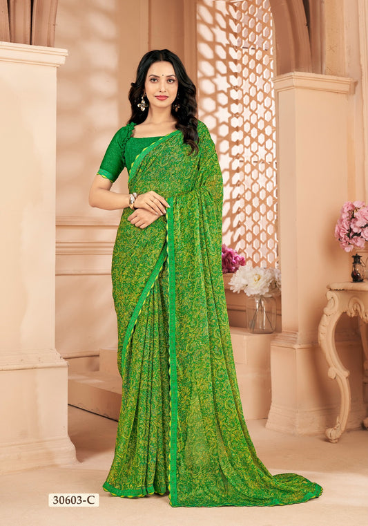 30603C Vanilla Ruchi Sarees