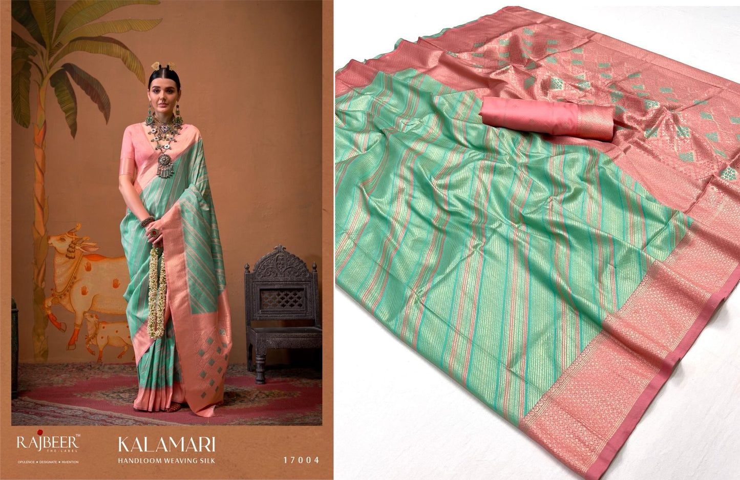 17004 Kalamari Rajbeer Sarees