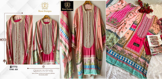 625 Ziaaz Designs Pakistani Salwar Suits