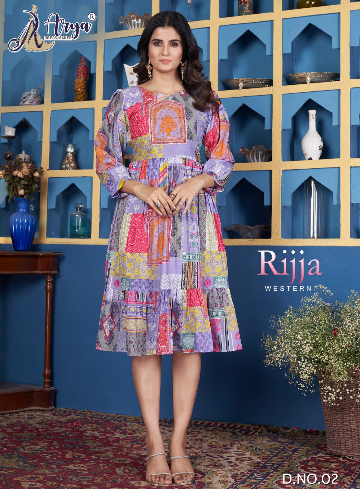 02 Rijja Adm Western Dress