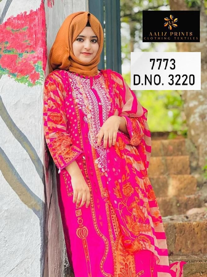 3220 Aaliz Print Embroidery Pakistani Salwar Suits