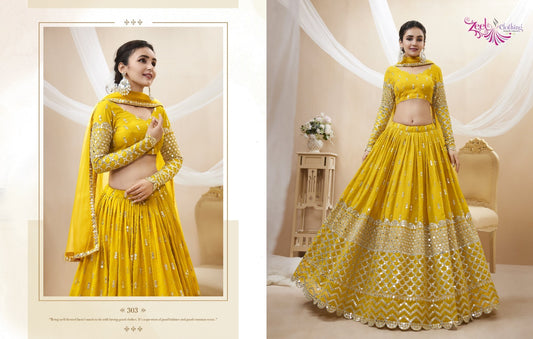 303 Expression Vol 1 Zeel Lehenga Choli