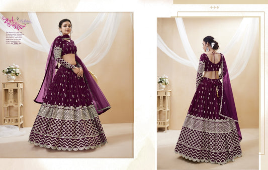 304 Expression Vol 1 Zeel Lehenga Choli