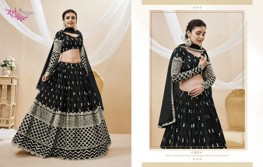 305 Expression Vol 1 Zeel Lehenga Choli