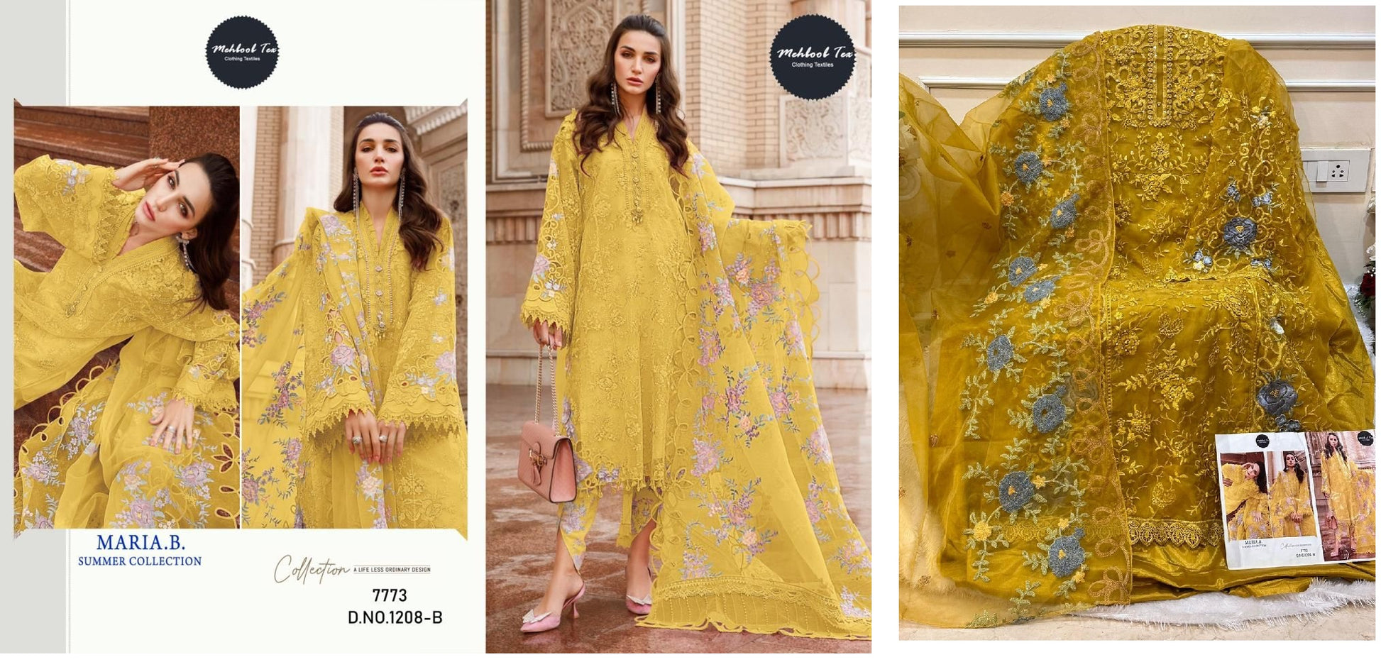 1208B Mehboob Tex Pakistani Salwar Suits