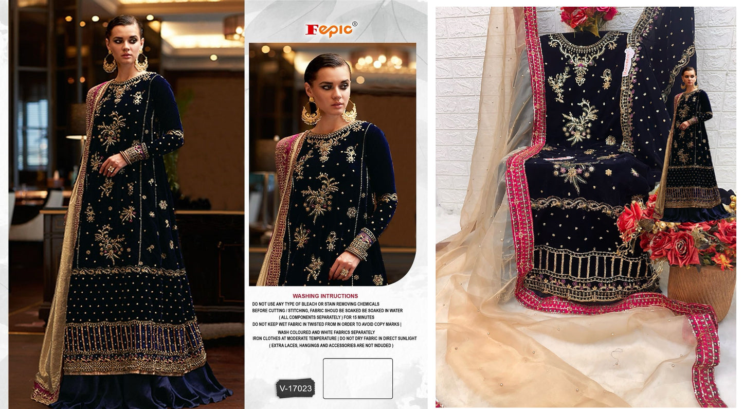 V-17023 Fepic Pakistani Salwar Suits