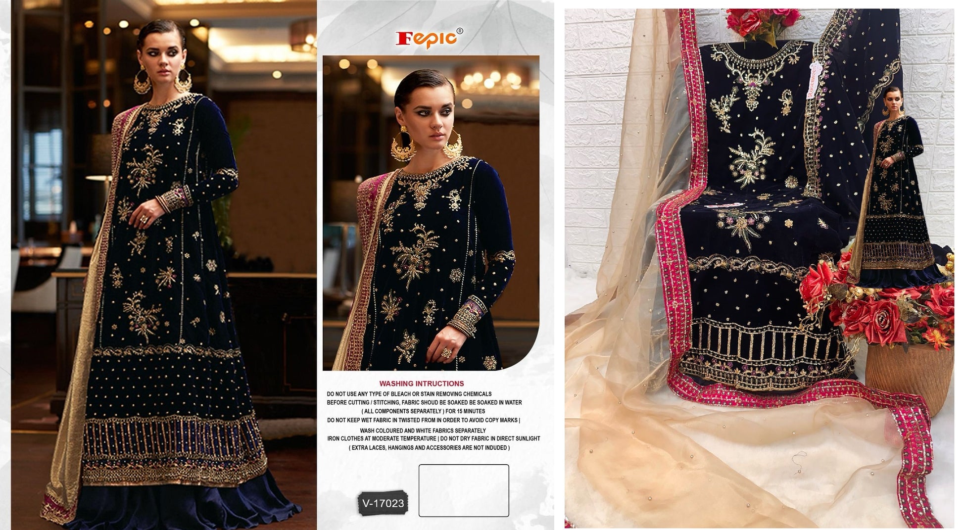 V-17023 Fepic Pakistani Salwar Suits