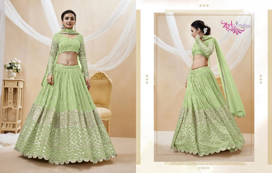 311 Expression Vol 1 Zeel Lehenga Choli