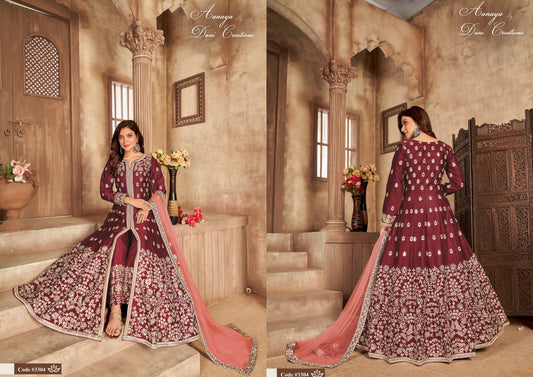 3304 Aanaya Vol 133 Dani Creation Art Silk Pakistani Salwar Suits