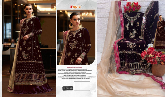 V-17023-B Fepic Pakistani Salwar Suits