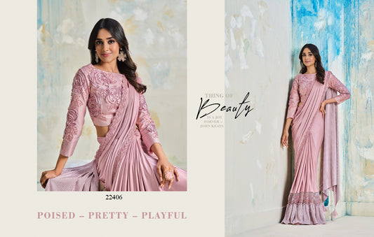 22406 Taranaah Mahotsav Ready To Wear Saree