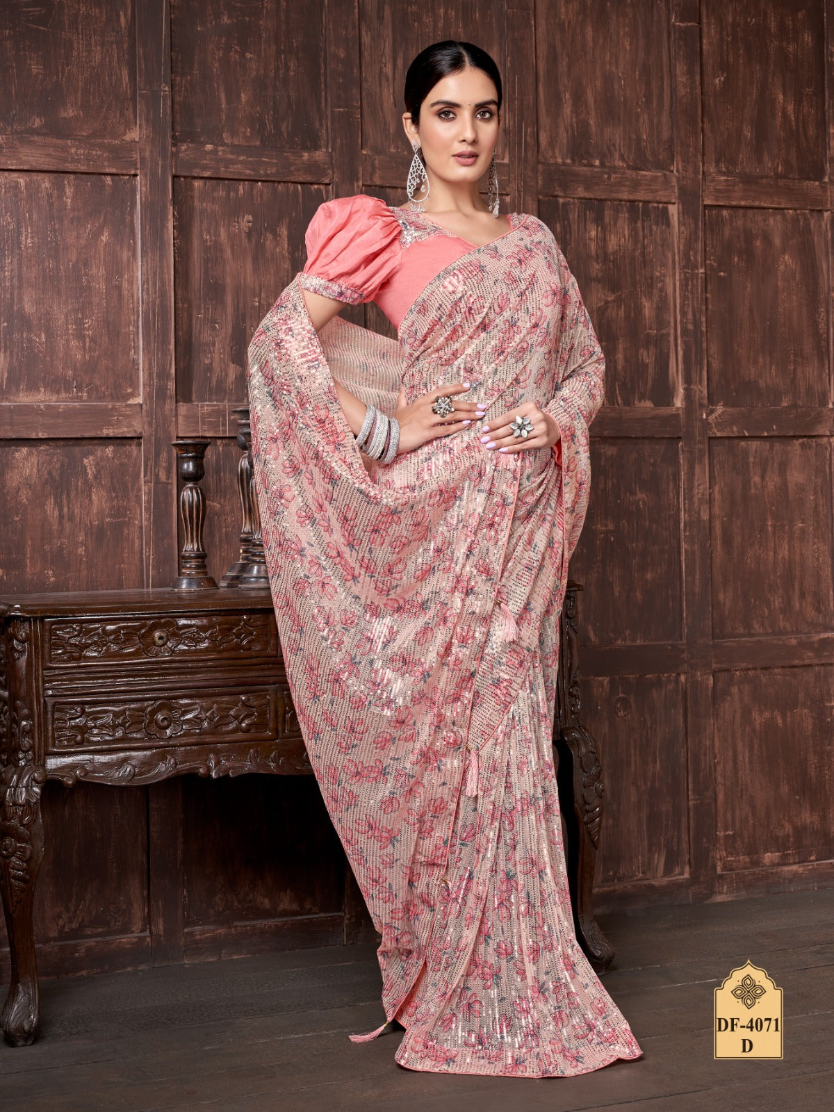 4071-D Df Sarees