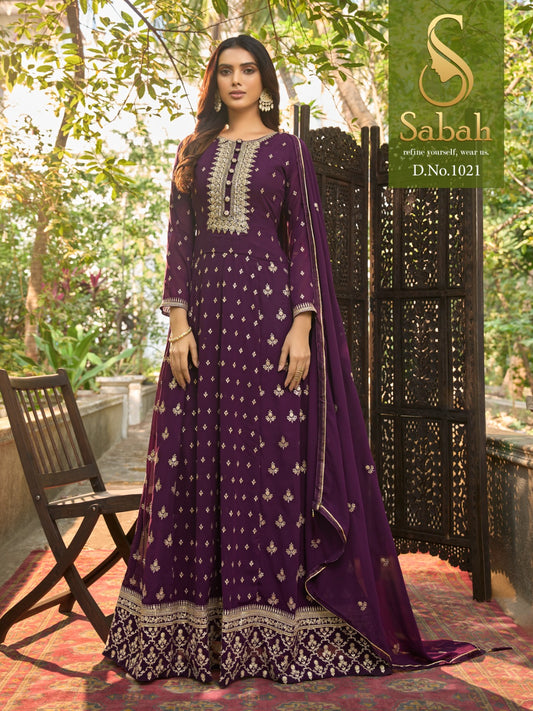 1021 Sabah Pakistani Salwar Suits