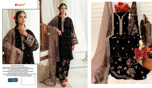 V-17026C Fepic Pakistani Salwar Suits