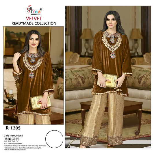 1205 Shree Fabs Top Bottom Set
