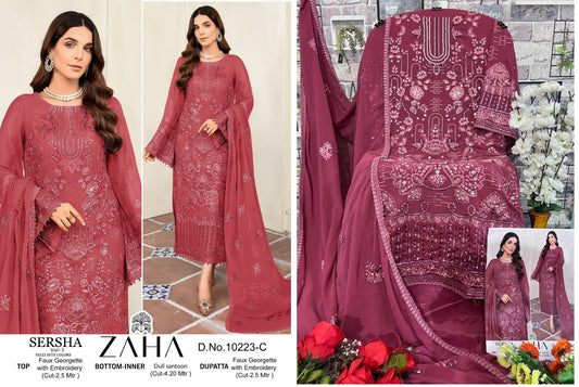 10223C Zaha Pakistani Salwar Suits