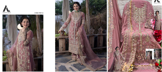 7051A Adans Libas Pakistani Salwar Suits