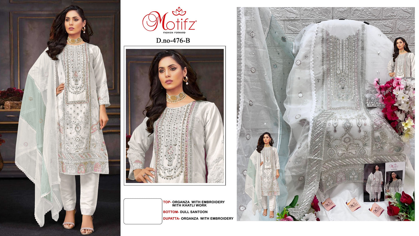 476B Motifz Pakistani Salwar Suits
