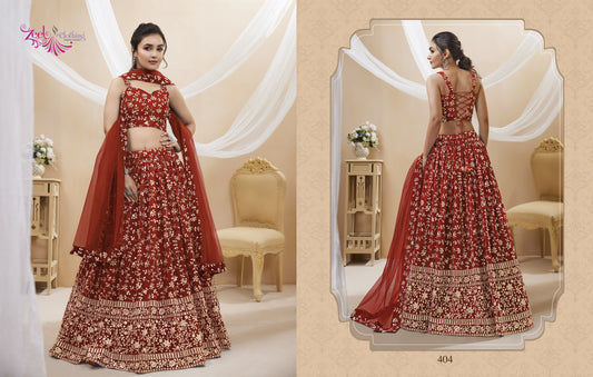 404 Ruhana Vol 1 Zeel Lehenga Choli