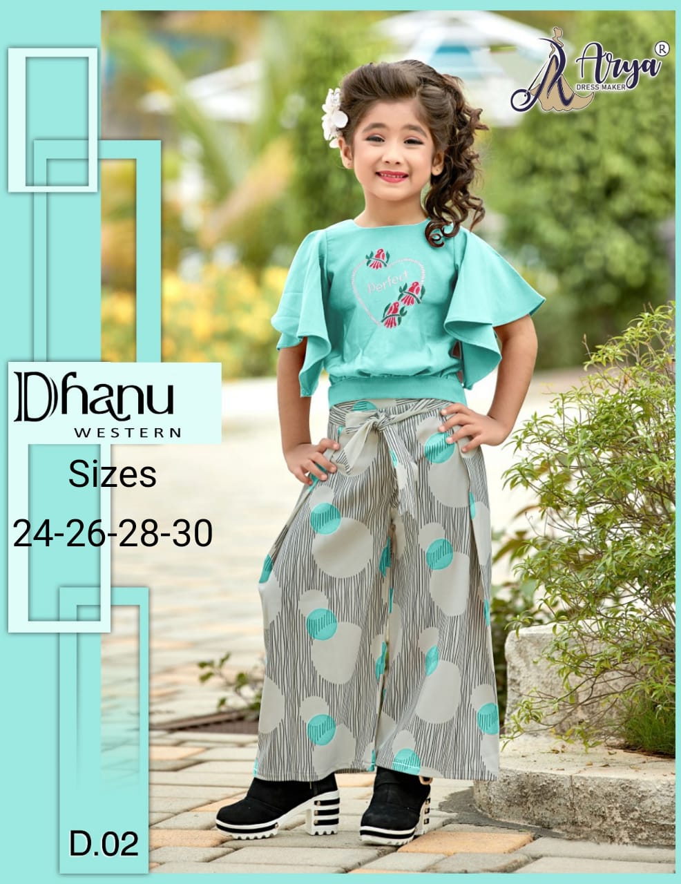 02 Dhanu Adm Girls Western Dress