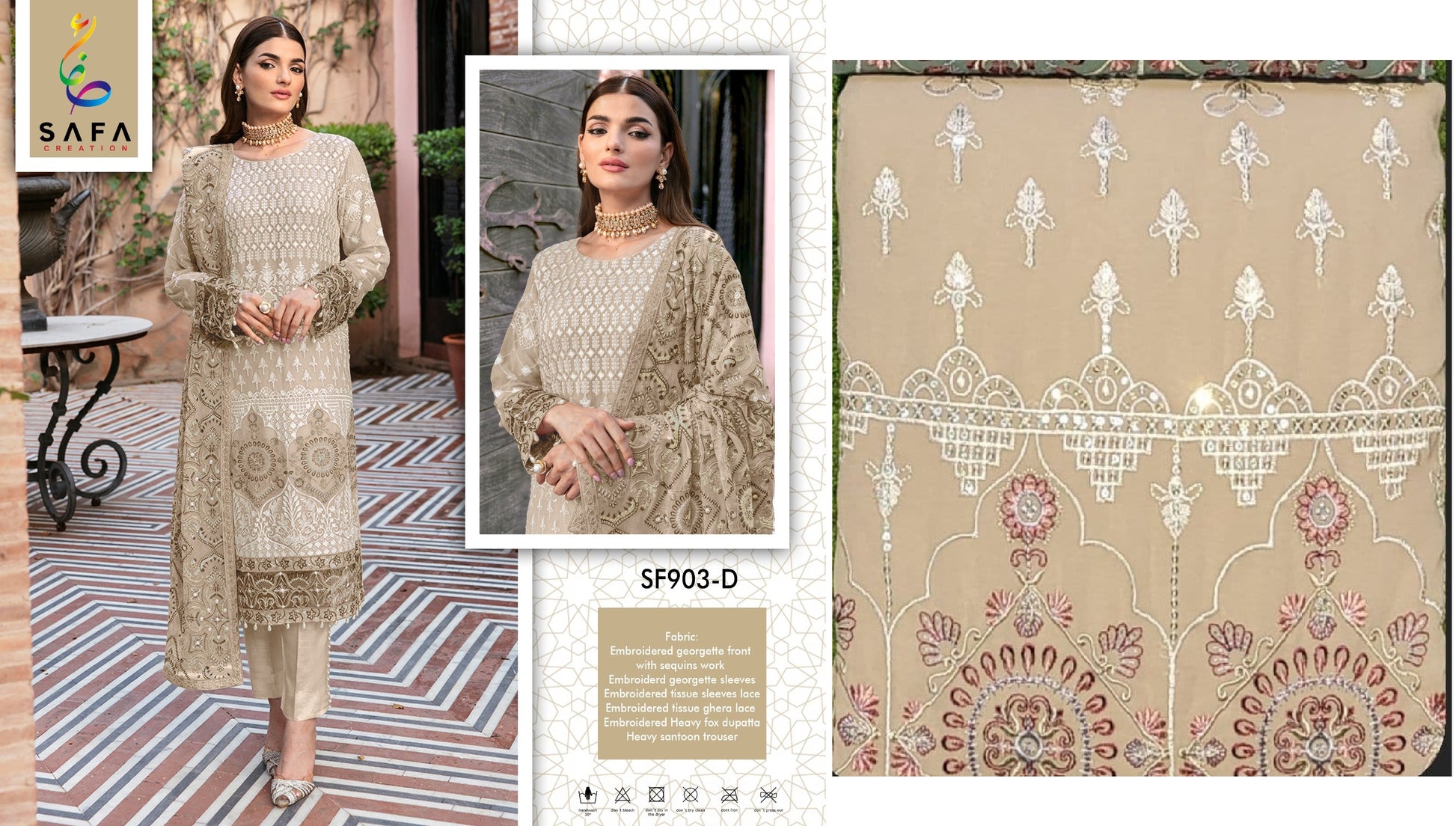 903D Safa Creation Pakistani Salwar Suits