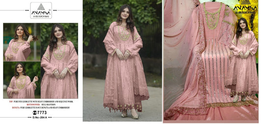 264A Anamsa Pakistani Salwar Suits