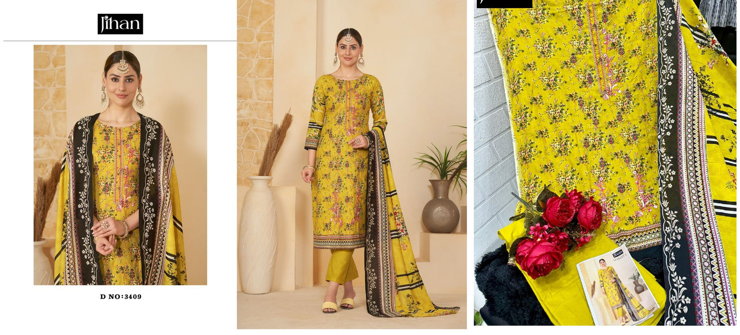 3409 Jihan Pakistani Salwar Suits