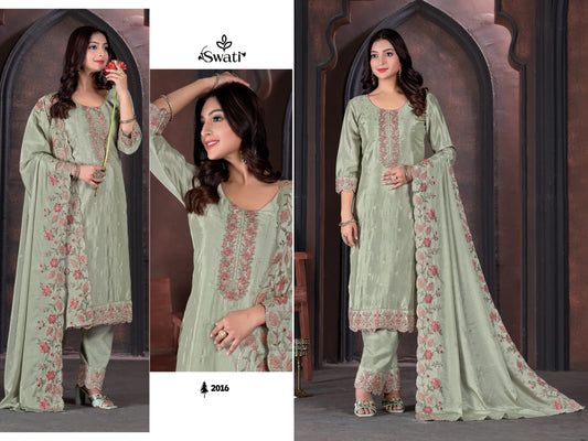 2016 Swati Swagat Unstitched Suits