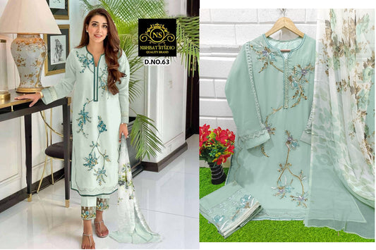 63 Nishbat Studio Pakistani Readymade Suits