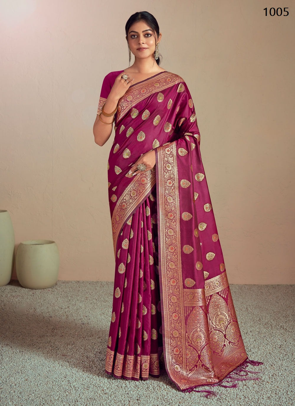 1005 Butterfly Bunawat Sarees